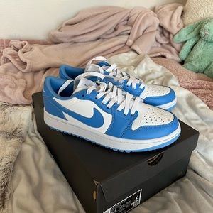 Blue Jordan Golf Shoes